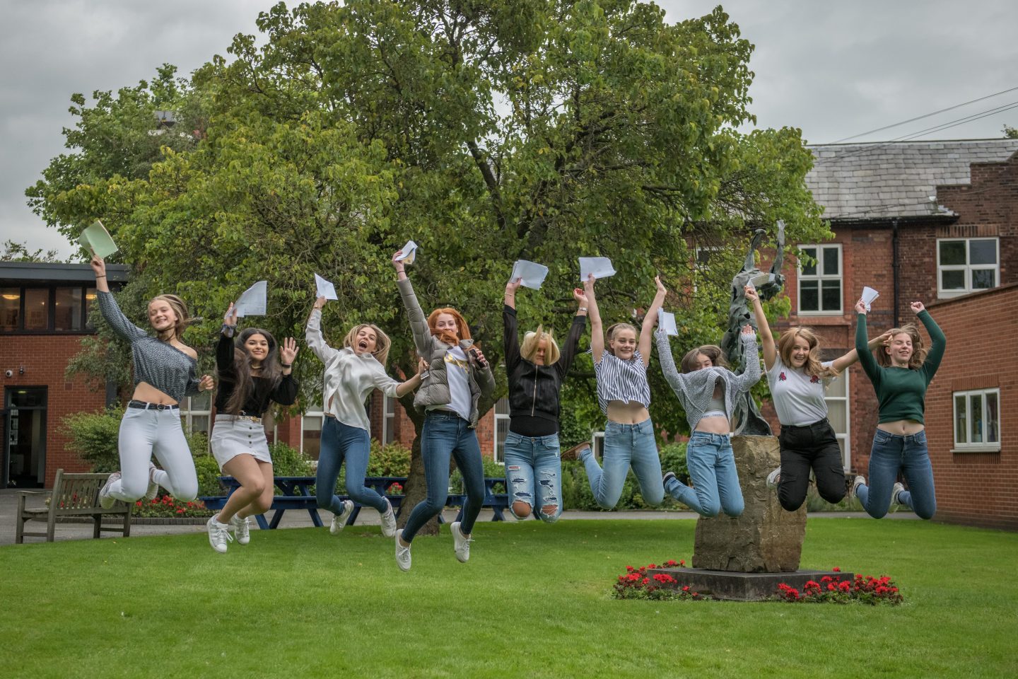 Merchant Taylors' GCSE students on Cloud Nine  Merchant Taylors' School